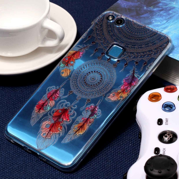 For Huawei  P10 Lite Embossment Tribal Owl Pattern Soft TPU Protective Case, For Huawei P10 Lite, For P10 Lite