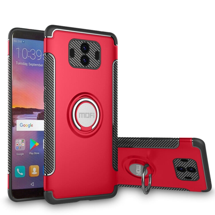 MOFI for  Mysterious Series Huawei Mate 10 Shockproof Protective Back Cover Case with Magnetic Rotatable Ring Holder , For Mate 10