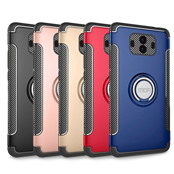 MOFI for  Mysterious Series Huawei Mate 10 Shockproof Protective Back Cover Case with Magnetic Rotatable Ring Holder , For Mate 10