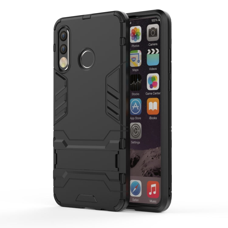 Shockproof PC + TPU Case for Huawei P30 Lite, with Holder, For Huawei P30 Lite