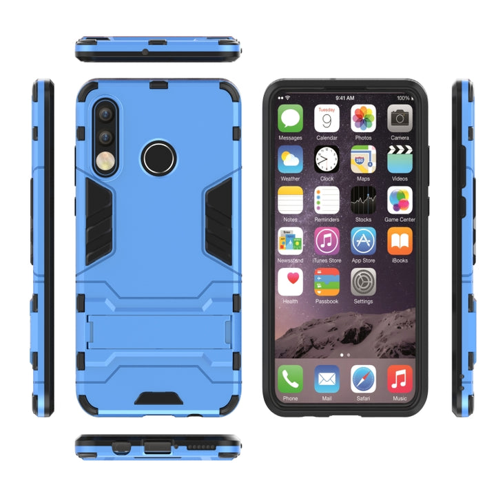 Shockproof PC + TPU Case for Huawei P30 Lite, with Holder, For Huawei P30 Lite