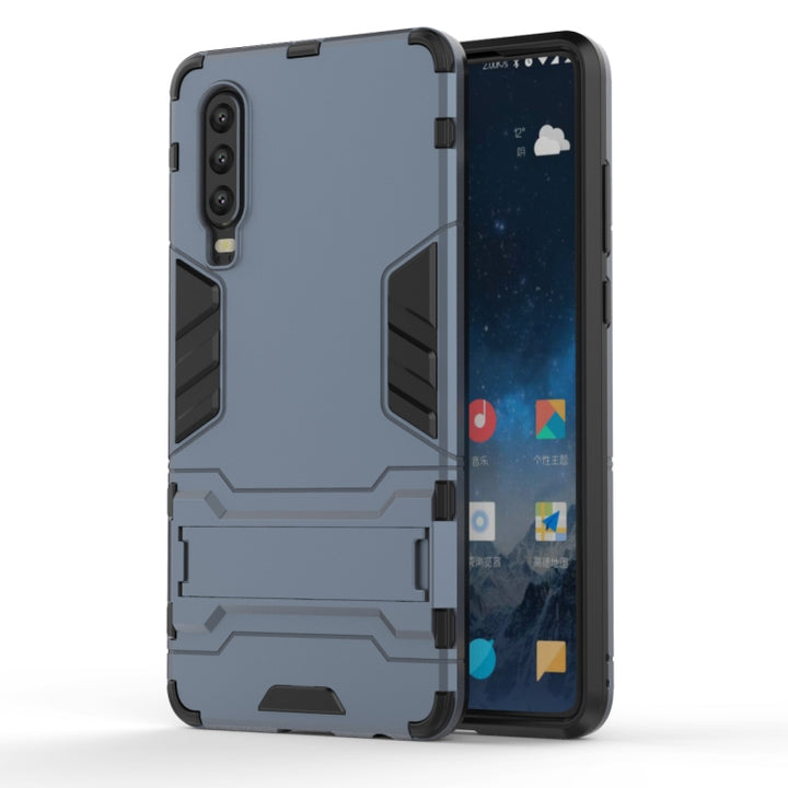 Shockproof PC + TPU Case for Huawei P30, with Holder, For Huawei P30