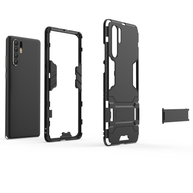 Shockproof PC + TPU Case for Huawei P30 Pro, with Holder, For Huawei P30 Pro