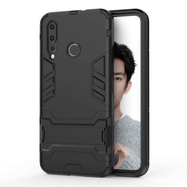 Shockproof PC + TPU Case for Huawei Nova 4, with Holder, For Nova 4, For Huawei Nova 4