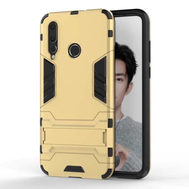 Shockproof PC + TPU Case for Huawei Nova 4, with Holder, For Nova 4, For Huawei Nova 4