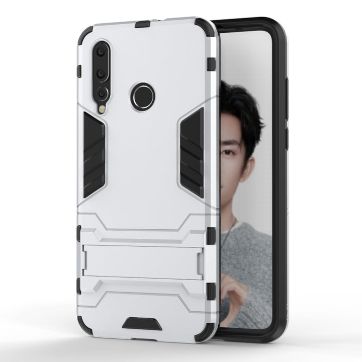 Shockproof PC + TPU Case for Huawei Nova 4, with Holder, For Nova 4, For Huawei Nova 4