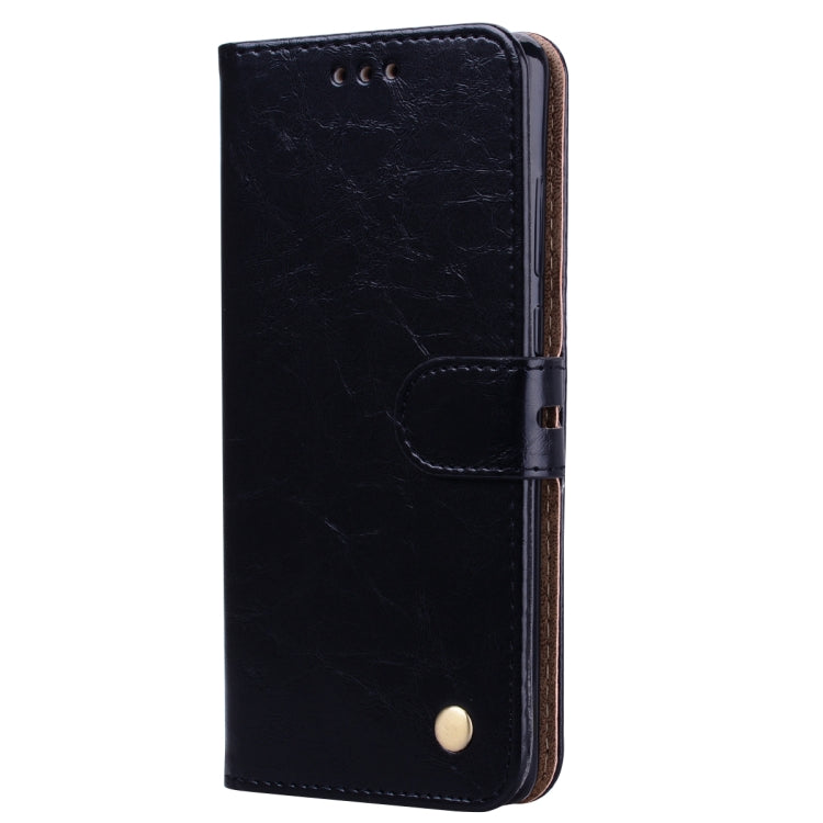 Business Style Oil Wax Texture Horizontal Flip Leather Case for Huawei P30, with Holder & Card Slots & Wallet, For Huawei P30