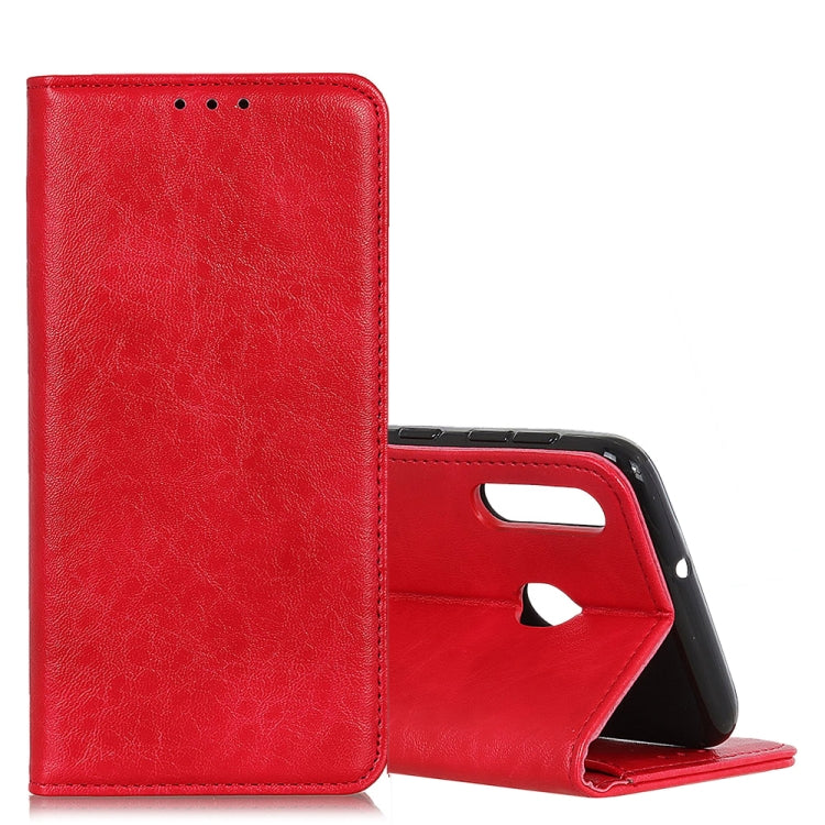 Magnetic Retro Crazy Horse Texture Horizontal Flip Leather Case for Huawei Y6 2019, with Holder & Card Slots & Photo Frame, For Huawei Y6 2019