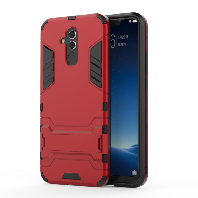 Shockproof PC + TPU Case for Huawei Mate 20 Lite, with Holder, For Huawei Mate 20 Lite