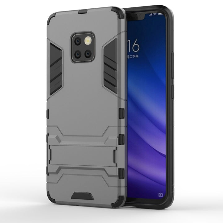 Shockproof PC + TPU Case for Huawei Mate 20 Pro, with Holder, For Huawei Mate 20 Pro, with, For Huawei Mate 20 Pro