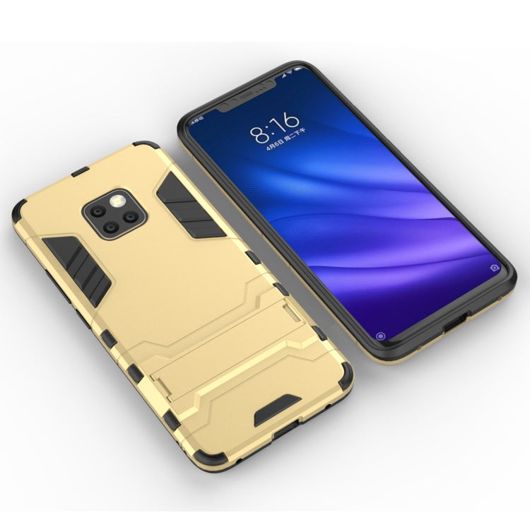 Shockproof PC + TPU Case for Huawei Mate 20 Pro, with Holder, For Huawei Mate 20 Pro, with, For Huawei Mate 20 Pro