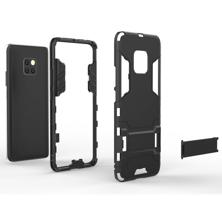 Shockproof PC + TPU Case for Huawei Mate 20 Pro, with Holder, For Huawei Mate 20 Pro, with, For Huawei Mate 20 Pro