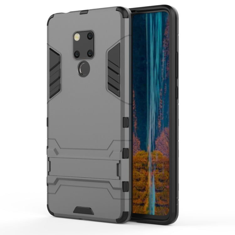 Shockproof PC + TPU Case for Huawei Mate 20 X, with Holder, For Huawei Mate 20 X