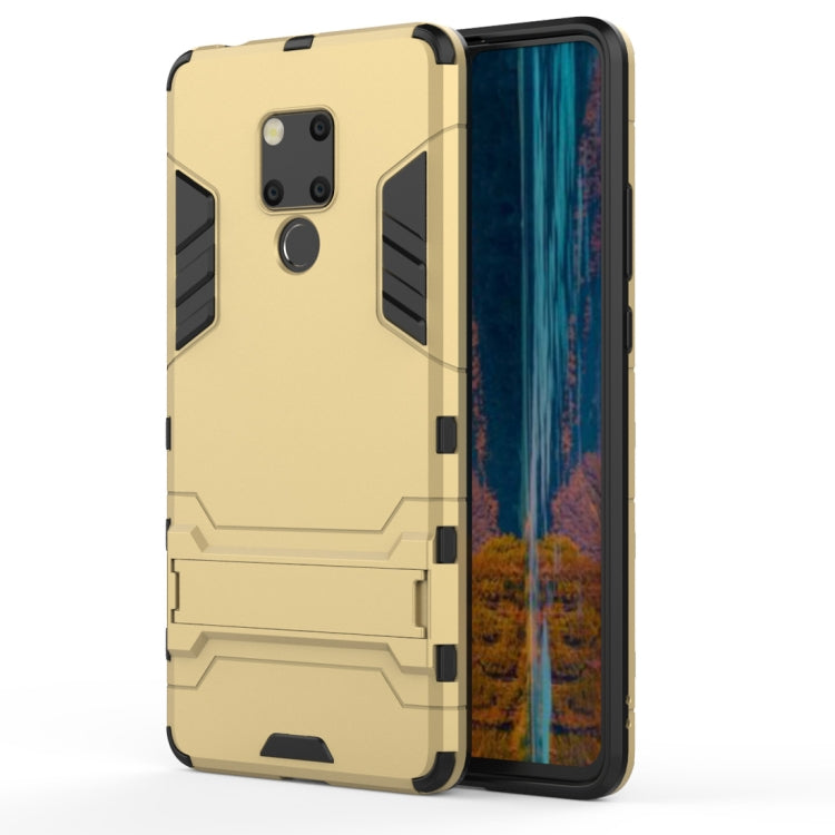 Shockproof PC + TPU Case for Huawei Mate 20 X, with Holder, For Huawei Mate 20 X