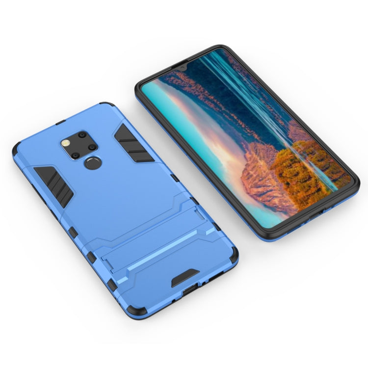 Shockproof PC + TPU Case for Huawei Mate 20 X, with Holder, For Huawei Mate 20 X