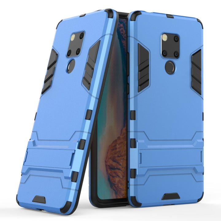 Shockproof PC + TPU Case for Huawei Mate 20 X, with Holder, For Huawei Mate 20 X