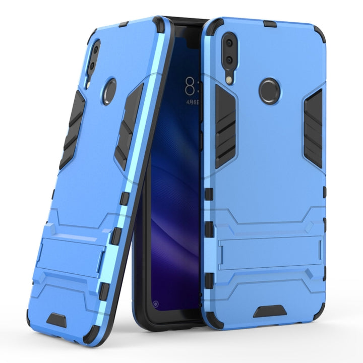 Shockproof PC + TPU Case for Huawei Y9 (2019) / Enjoy 9 Plus, with Holder, For Huawei Y9 (2019) / Enjoy 9 Plus, For Huawei Y9 (2019)