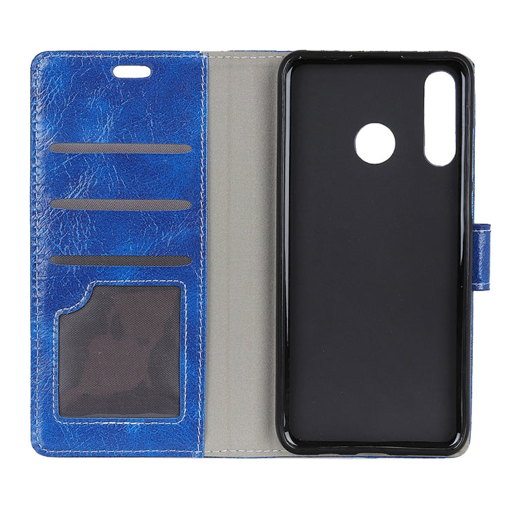 Retro Crazy Horse Texture Horizontal Flip Leather Case for Huawei P30 Lite, with Wallet & Holder & Card Slots & Photo Frame, Huawei P30 Lite, For Huawei P30 Lite