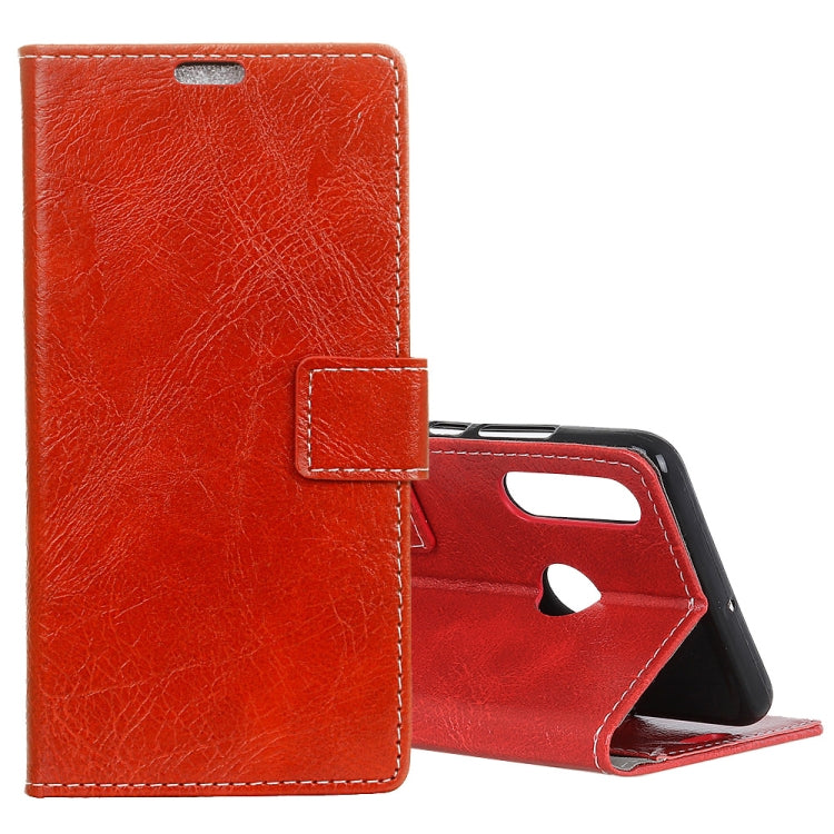 Retro Crazy Horse Texture Horizontal Flip Leather Case for Huawei P30 Lite, with Wallet & Holder & Card Slots & Photo Frame, Huawei P30 Lite, For Huawei P30 Lite