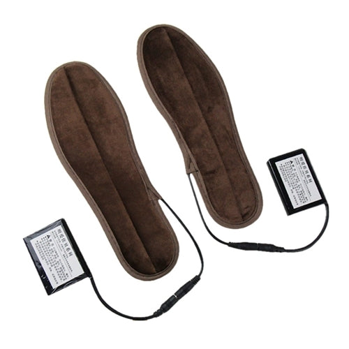 Lithium Battery Powered & Rechargeable Heated Insoles Keep Feet Warm Pad, Keep Warm 8-9 hours, Size: 35-36 yard, Size: 35-36yard