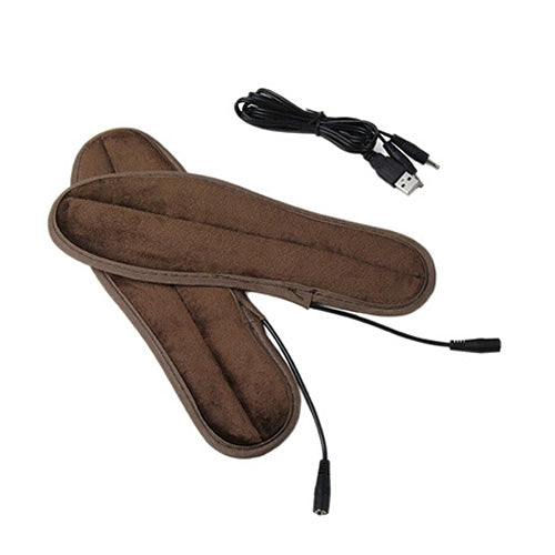 USB Electric Powered Heated Insoles Keep Feet Warm Pad with USB Cable, Size: 41-42 yard, Size: 41-42yard