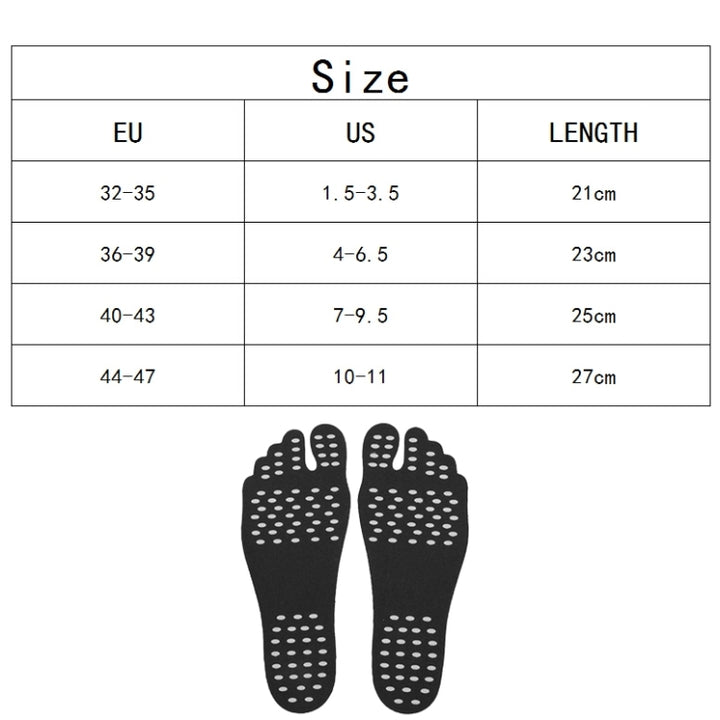 Invisible Anti-slip Summer Beach Sandals Insole Size: M, Length: 23 cm, Size: M, Length: 23 cm