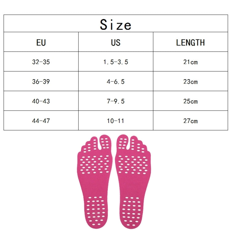 Invisible Anti-slip Summer Beach Sandals Insole Size: L, Length: 25 cm, Size: L, Length: 25 cm