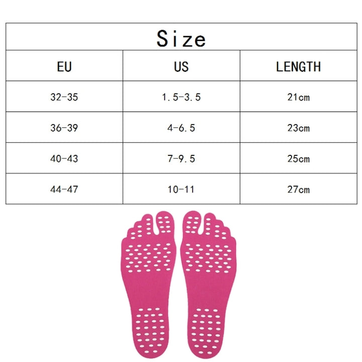 Invisible Anti-slip Summer Beach Sandals Insole Size: L, Length: 25 cm, Size: L, Length: 25 cm