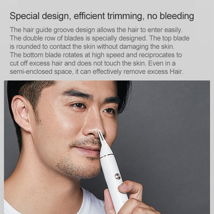 Original Xiaomi SOOCAS N1 Portable Waterproof Electric Nasal Hair Rrimmer