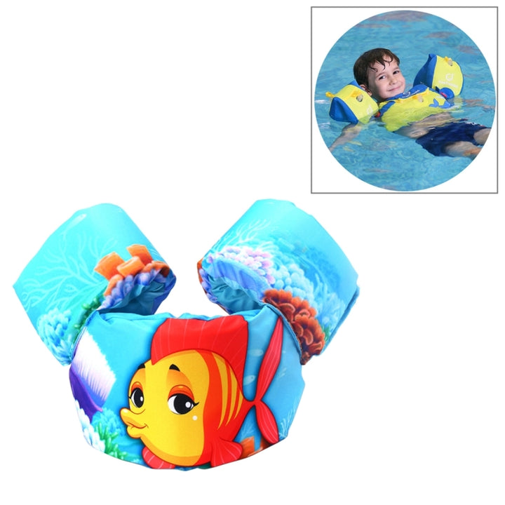 Pattern Children Swimming Lifesaving Equipment Buoyancy Swimsuit Vest Sleeves Back Floating Arm Swim Rings Snorkeling Suit, Size: 86cm, Suitable for 2-7 Years of Age, Buoyancy Within 10-30kg Baby Use, HC2243A, HC2243B, HC2243C, HC2243D