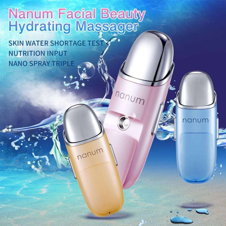 Nanum Facial Beauty Hydrating Massager Mini Skin Care Water Spraying Misting Humidifier / Automatic Alcohol Sprayer