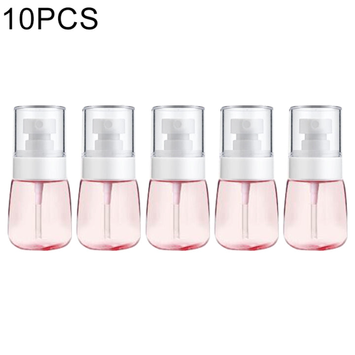 10 PCS Portable Refillable Plastic Fine Mist Perfume Spray Bottle Transparent Empty Spray Sprayer Bottle, 30ml, 30ml