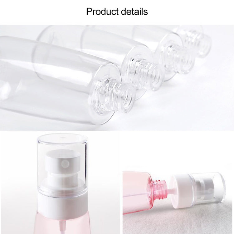 10 PCS Portable Refillable Plastic Fine Mist Perfume Spray Bottle Transparent Empty Spray Sprayer Bottle, 30ml, 30ml