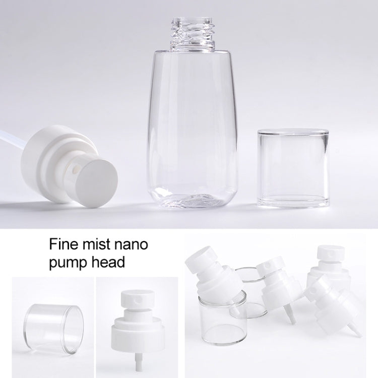 10 PCS Portable Refillable Plastic Fine Mist Perfume Spray Bottle Transparent Empty Spray Sprayer Bottle, 30ml, 30ml