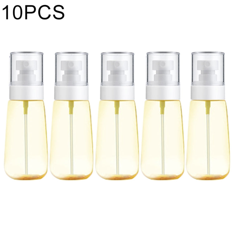 10 PCS Portable Refillable Plastic Fine Mist Perfume Spray Bottle Transparent Empty Spray Sprayer Bottle, 60ml, 60ml