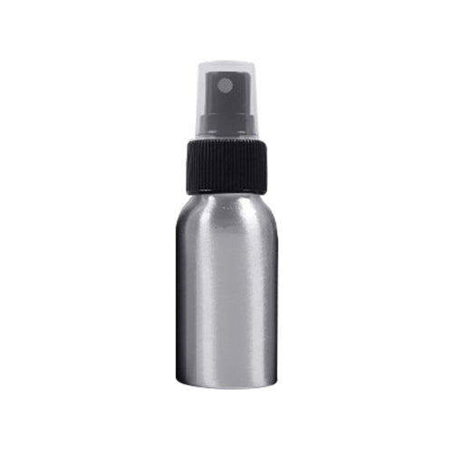 Refillable Glass Fine Mist Atomizers Aluminum Bottle, 50ml, 50ml