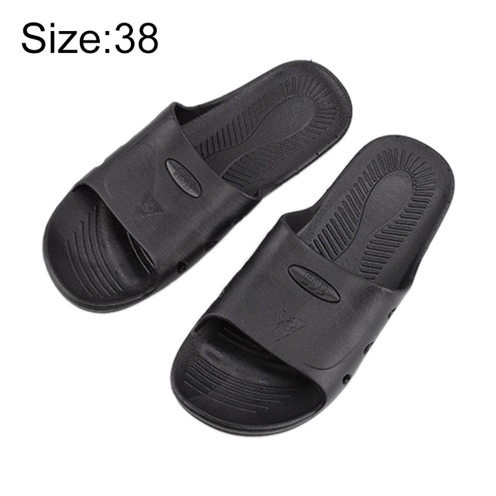 Anti-static Anti-skid Six-hole Slippers, Size: 38, Size: 38 (Black), Slippers, Size: 38 (Blue)