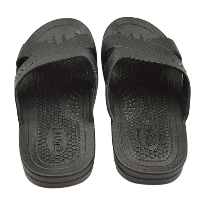 Anti-static Non-slip X-shaped Slippers, Size: 36, Size: 36 (Black), Size: 36 (Blue)