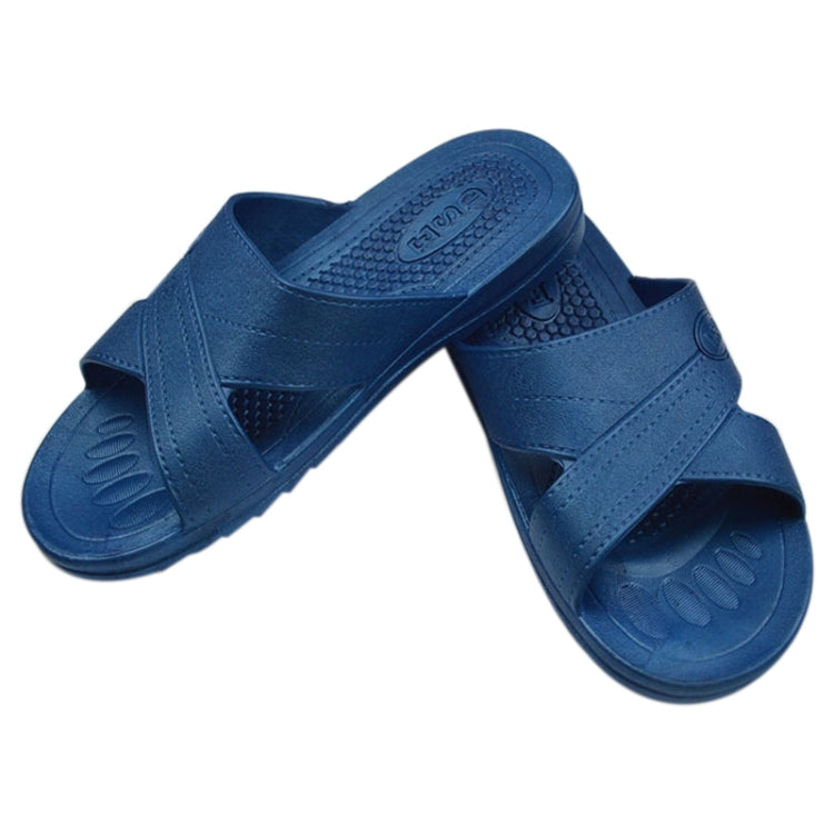 Anti-static Non-slip X-shaped Slippers, Size: 38, Size: 38 (Blue), Size: 38 (Black)