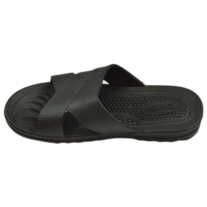 Anti-static Non-slip X-shaped Slippers, Size: 44, Size: 44 (Black), Size: 44 (Blue)