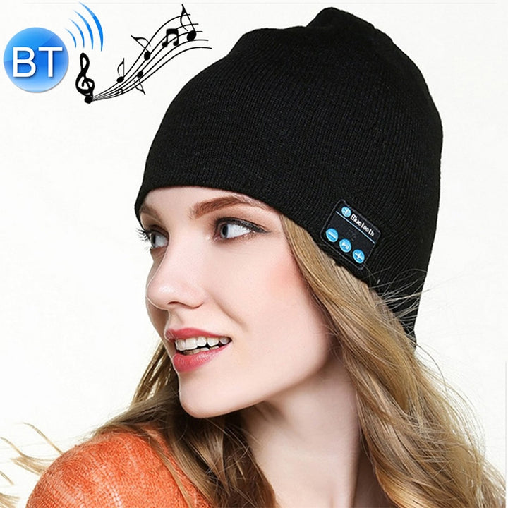 Bluetooth 5.0 Wireless Call Music Warm Knitted Hat