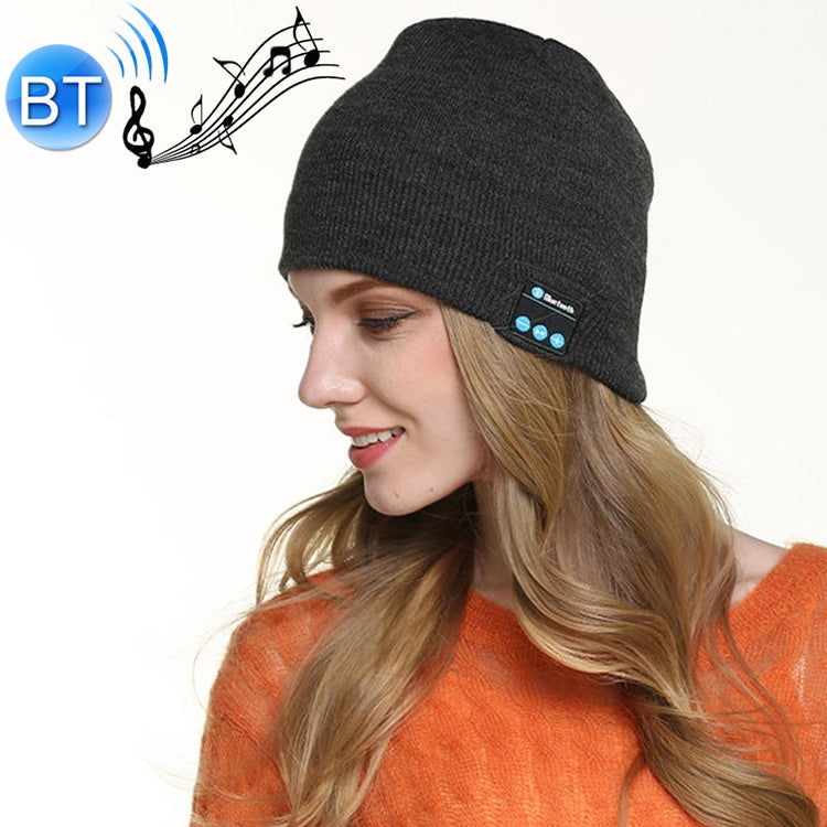 Bluetooth 5.0 Wireless Call Music Warm Knitted Hat