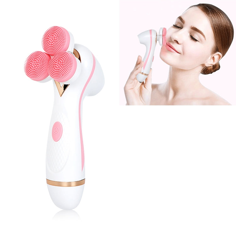 CNaier AE-878 USB Charging Silicone Face Skin Care Electric Facial Cleanser, AE-878(Pink), AE-878(Blue)