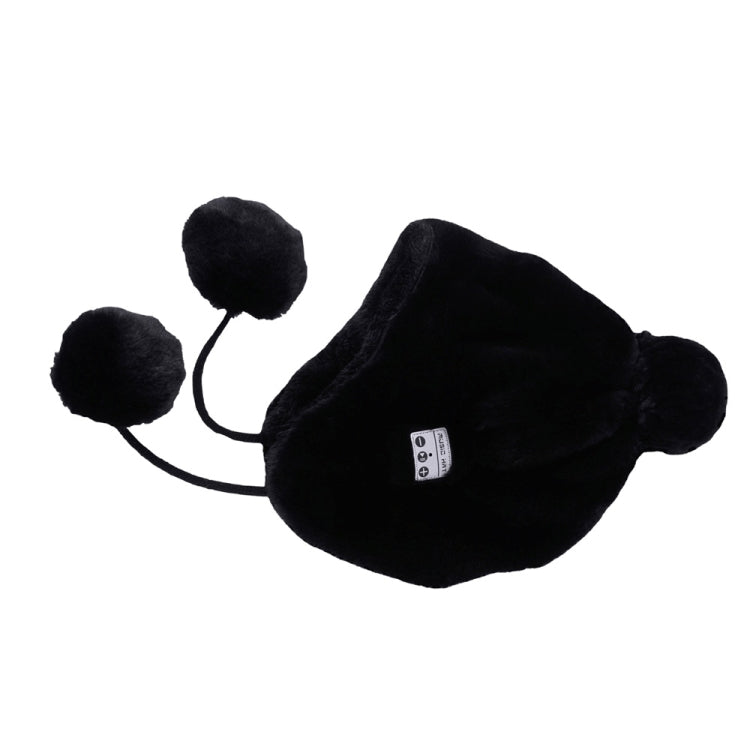 Bluetooth Warm Plush Hat, Supports Phone Answering & Bluetooth Photo Taking & Music Playing