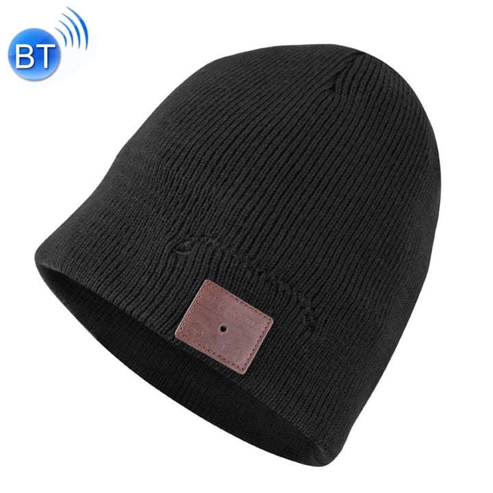 Bluetooth Warm Knit Hat, Supports Phone Answering & Bluetooth Photo Taking & Music Playing