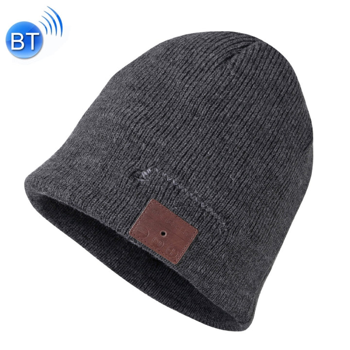 Bluetooth Warm Knit Hat, Supports Phone Answering & Bluetooth Photo Taking & Music Playing