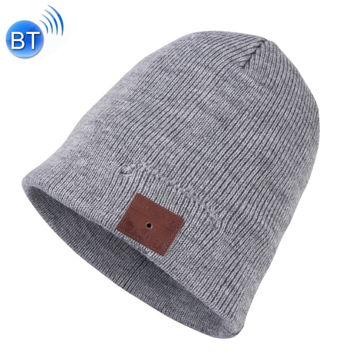 Bluetooth Warm Knit Hat, Supports Phone Answering & Bluetooth Photo Taking & Music Playing