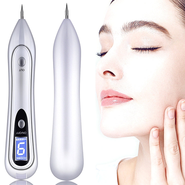 SONGSUN X2 Professional Portable Skin Spot Tattoo Freckle Removal Machine Mole Dot Removing Laser Plasma Beauty Care Pen with LCD Display Screen & 9 Gears Adjustment