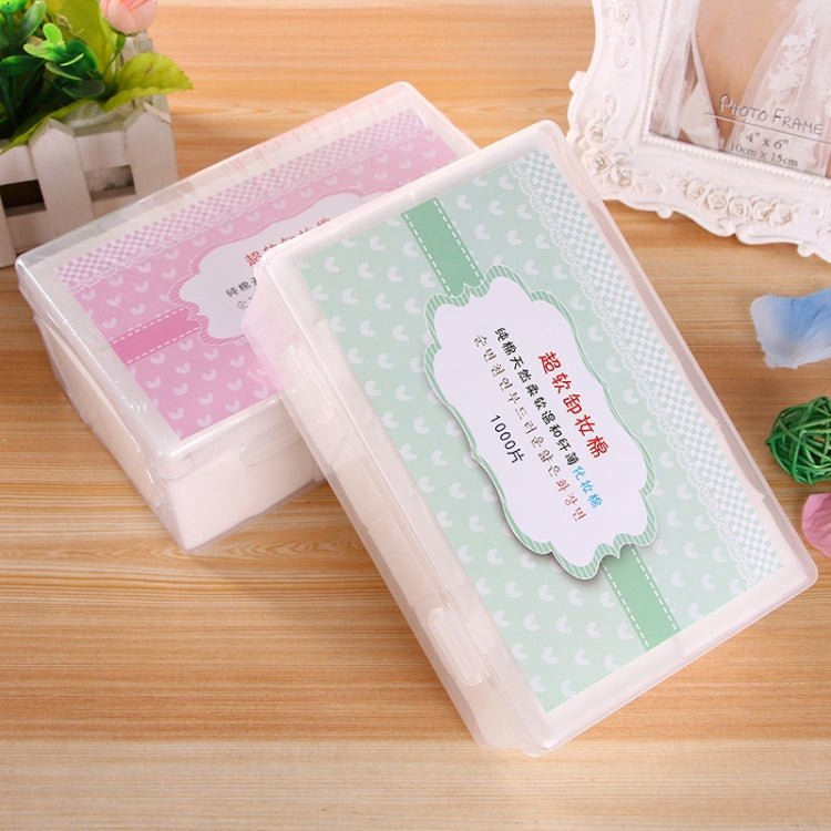 1000 PCS Soft Thin Makeup Facial Cotton Puff  Pads