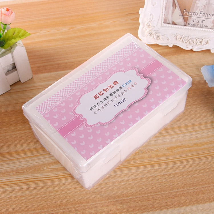 1000 PCS Soft Thin Makeup Facial Cotton Puff  Pads